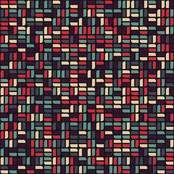 Resumo Ilustração Arte Computacional Gerativa Padrão Geométrico —  Vetores de Stock