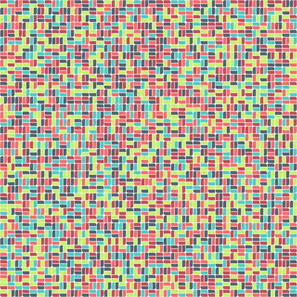 Abstrakte Geometrische Muster Generative Computergestützte Kunstillustration — Stockvektor