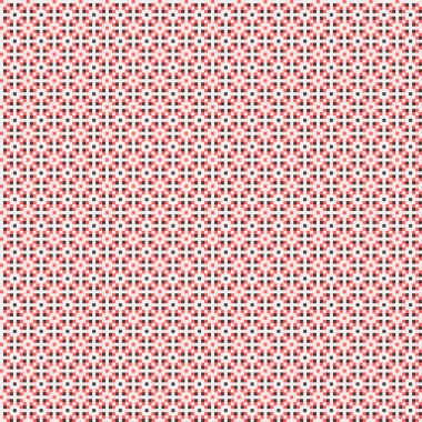 Soyut çapraz desenli üretken hesaplama sanatı çizimi