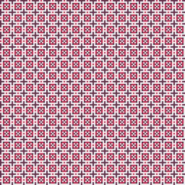 Soyut çapraz desenli üretken hesaplama sanatı çizimi