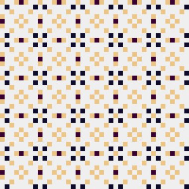 Soyut çapraz desenli üretken hesaplama sanatı çizimi