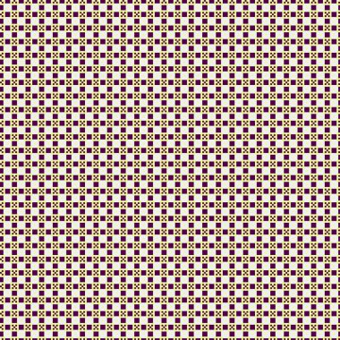 Soyut çapraz desenli üretken hesaplama sanatı çizimi