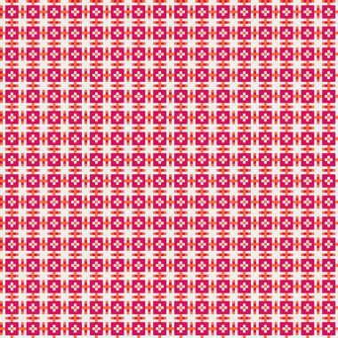 Soyut çapraz desenli üretken hesaplama sanatı çizimi