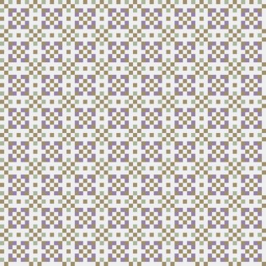 Soyut çapraz desenli üretken hesaplama sanatı çizimi