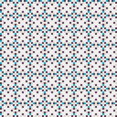 Soyut çapraz desenli üretken hesaplama sanatı çizimi