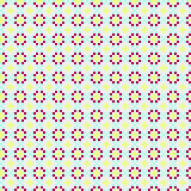 Soyut çapraz desenli üretken hesaplama sanatı çizimi