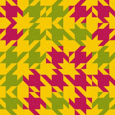 Soyut geometrik desen, renkli vektör çizimi