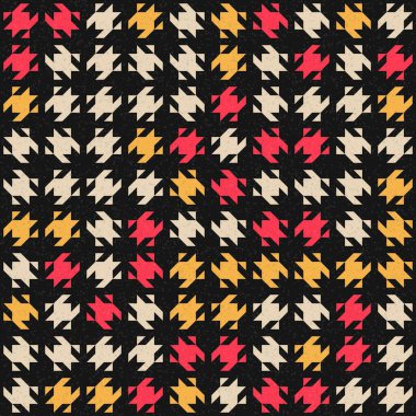 Soyut geometrik desen, renkli vektör çizimi