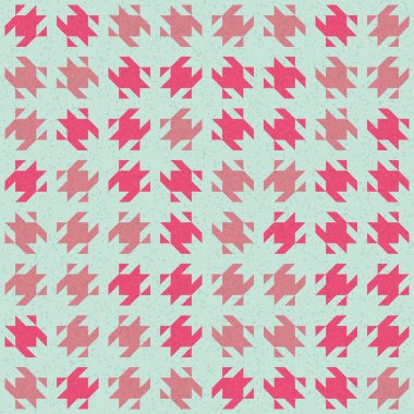 Soyut geometrik desen, renkli vektör çizimi