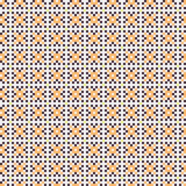 Soyut çapraz desen, üretken hesaplama sanatı illüstrasyonu 