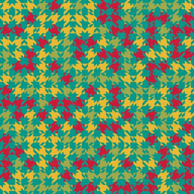 Soyut geometrik desen, renkli vektör çizimi