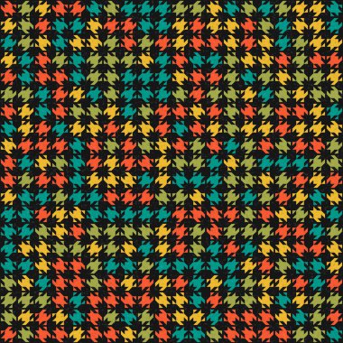 Soyut geometrik desen, renkli vektör çizimi