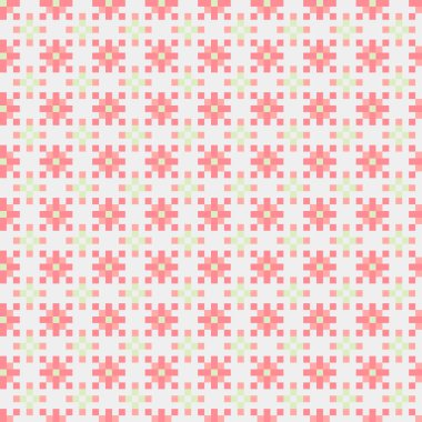 Soyut çapraz desen, üretken hesaplama sanatı illüstrasyonu 