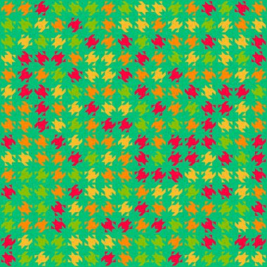 Soyut geometrik desen, renkli vektör çizimi