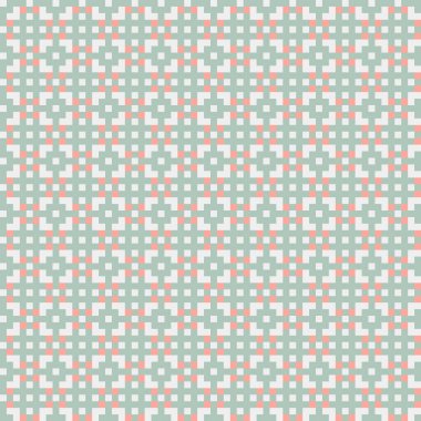 Soyut çapraz desenli üretken hesaplama sanatı çizimi