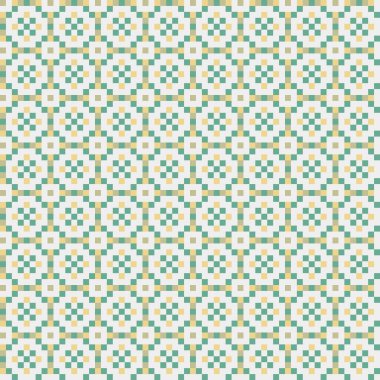 Soyut çapraz desenli üretken hesaplama sanatı çizimi