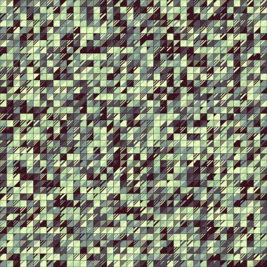 Soyut geometrik desen, renkli vektör çizimi