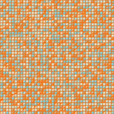 Soyut geometrik desen, renkli vektör çizimi