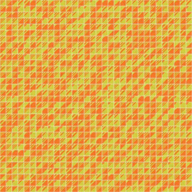 Soyut geometrik desen, renkli vektör çizimi