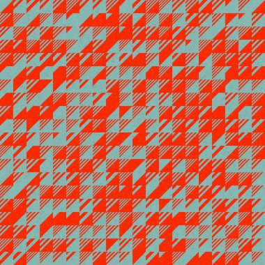 Soyut geometrik desen, renkli vektör çizimi