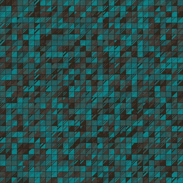 Abstrakte Geometrische Muster Generative Computergestützte Kunstillustration — Stockvektor