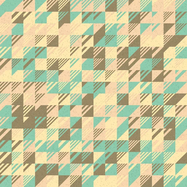 Abstrakte Geometrische Muster Generative Computergestützte Kunstillustration — Stockvektor