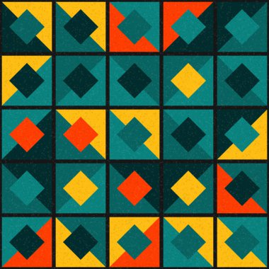 Soyut Geometrik Desen, Dijital Duvar Kağıdı