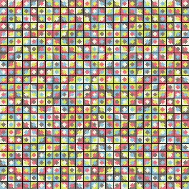 Soyut Geometrik Desen, Dijital Duvar Kağıdı