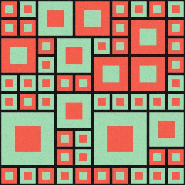Soyut Geometrik Desen, Dijital Duvar Kağıdı