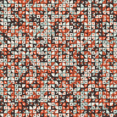 soyut geometrik desen, vektör illüstrasyonu