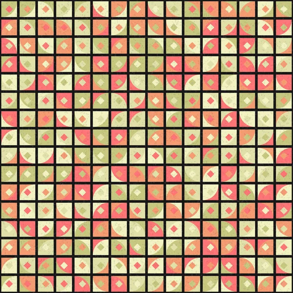 Modèle Géométrique Abstrait Illustration Vectorielle Colorée — Image vectorielle