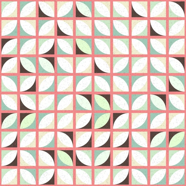 Abstrakte Geometrische Muster Generative Computergestützte Kunstillustration — Stockvektor