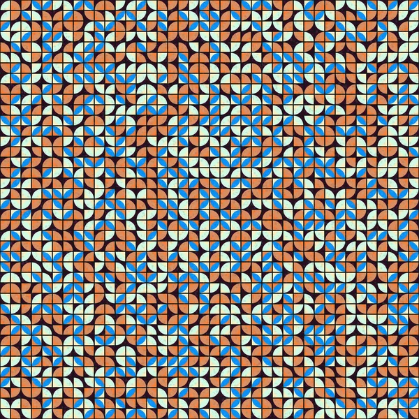Modèle Géométrique Abstrait Illustration Vectorielle Colorée — Image vectorielle