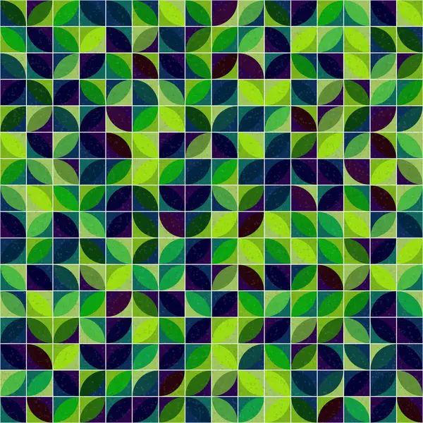 Abstrakte Geometrische Muster Generative Computergestützte Kunstillustration — Stockvektor