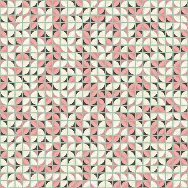 抽象幾何学模様 カラフルなベクトルイラスト — ストックベクタ