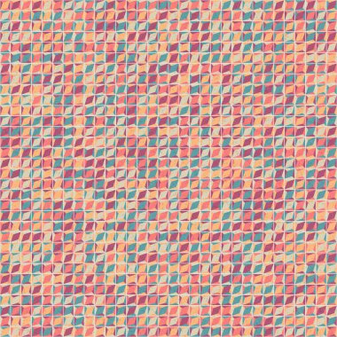 Soyut geometrik desen, renkli vektör çizimi