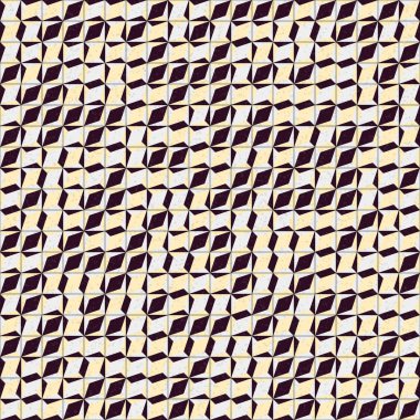 Soyut geometrik desen, renkli vektör çizimi