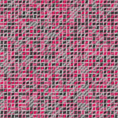 Soyut geometrik desen, renkli vektör çizimi