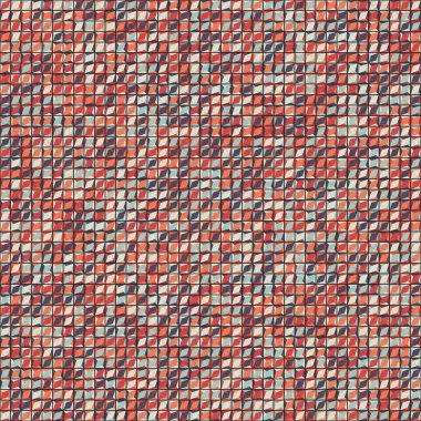 Soyut geometrik desen, renkli vektör çizimi