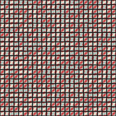 Soyut geometrik desen, renkli vektör çizimi