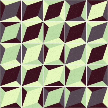 Soyut geometrik desen, renkli vektör çizimi