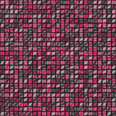 Soyut geometrik desen, renkli vektör çizimi