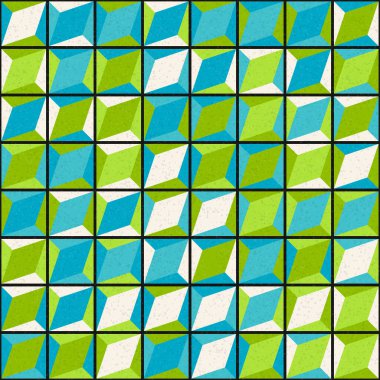 soyut geometrik model vektör çizimi