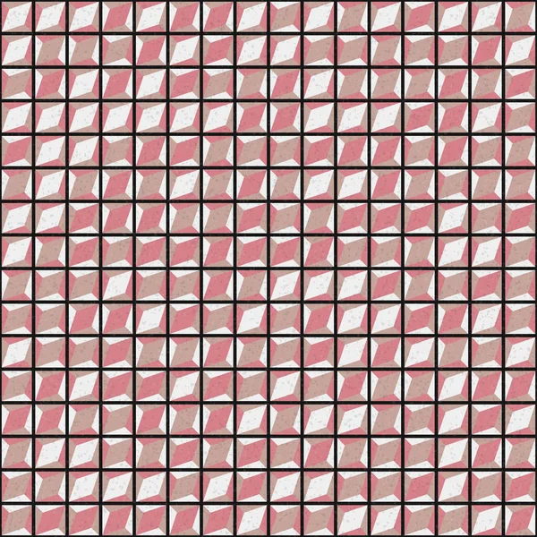 Abstraktní Geometrický Vzorec Barevné Vektorové Ilustrace — Stockový vektor