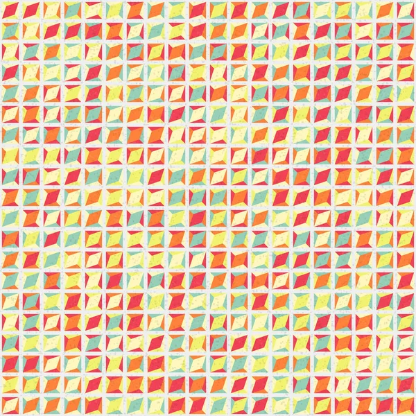 Abstraktes Geometrisches Muster Bunte Vektorillustration — Stockvektor