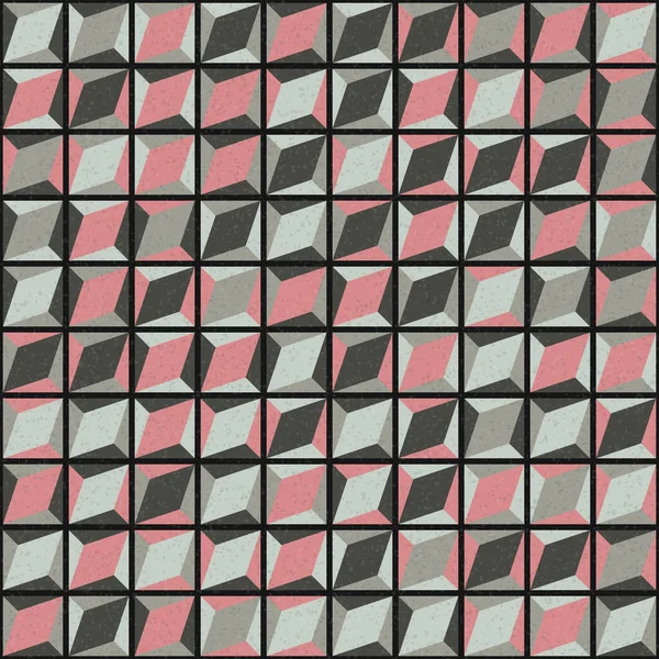 Abstrakt Geometriskt Mönster Färgglad Vektor Illustration — Stock vektor