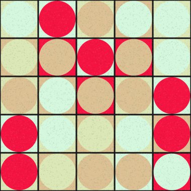 soyut geometrik model vektör çizimi