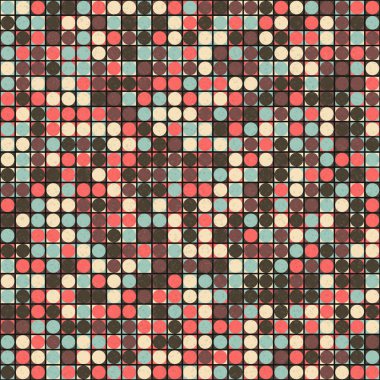 soyut geometrik model vektör çizimi