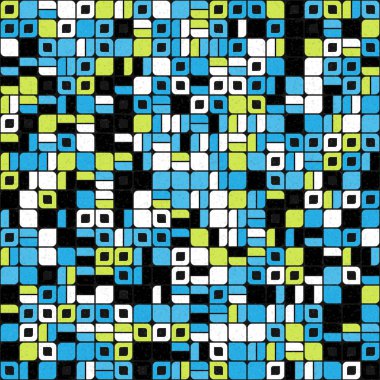 soyut geometrik model vektör çizimi