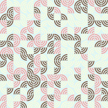 soyut geometrik model vektör çizimi